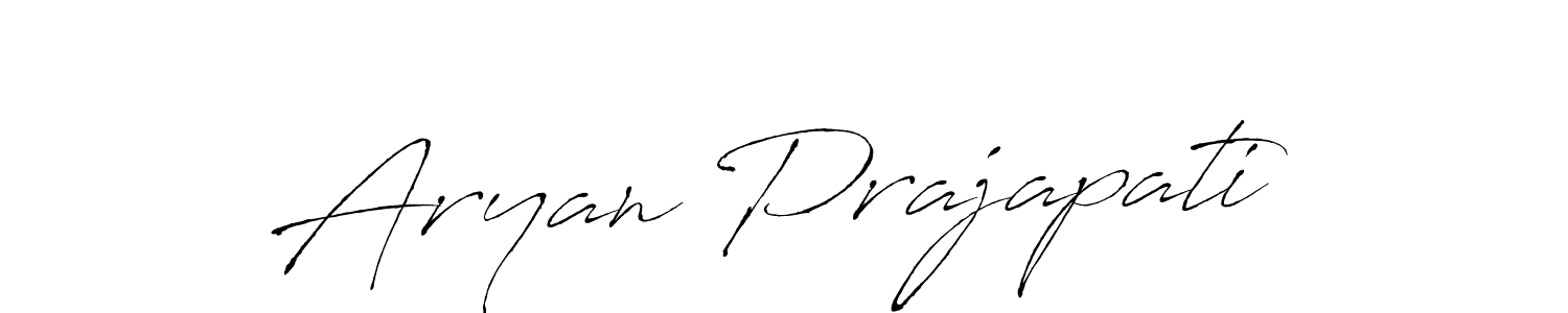 Make a beautiful signature design for name Aryan Prajapati. Use this online signature maker to create a handwritten signature for free. Aryan Prajapati signature style 6 images and pictures png