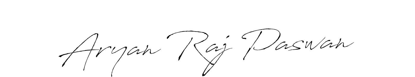 Use a signature maker to create a handwritten signature online. With this signature software, you can design (Antro_Vectra) your own signature for name Aryan Raj Paswan. Aryan Raj Paswan signature style 6 images and pictures png