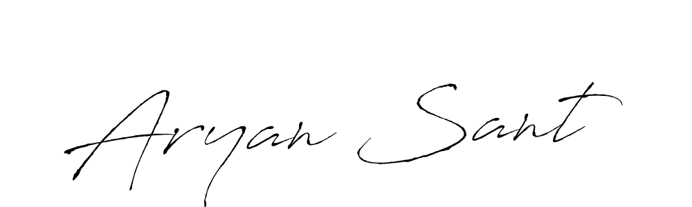 Antro_Vectra is a professional signature style that is perfect for those who want to add a touch of class to their signature. It is also a great choice for those who want to make their signature more unique. Get Aryan Sant name to fancy signature for free. Aryan Sant signature style 6 images and pictures png