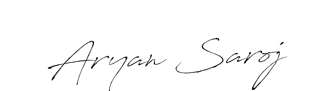Create a beautiful signature design for name Aryan Saroj. With this signature (Antro_Vectra) fonts, you can make a handwritten signature for free. Aryan Saroj signature style 6 images and pictures png