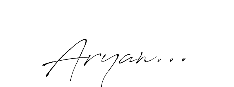 Once you've used our free online signature maker to create your best signature Antro_Vectra style, it's time to enjoy all of the benefits that Aryan... name signing documents. Aryan... signature style 6 images and pictures png