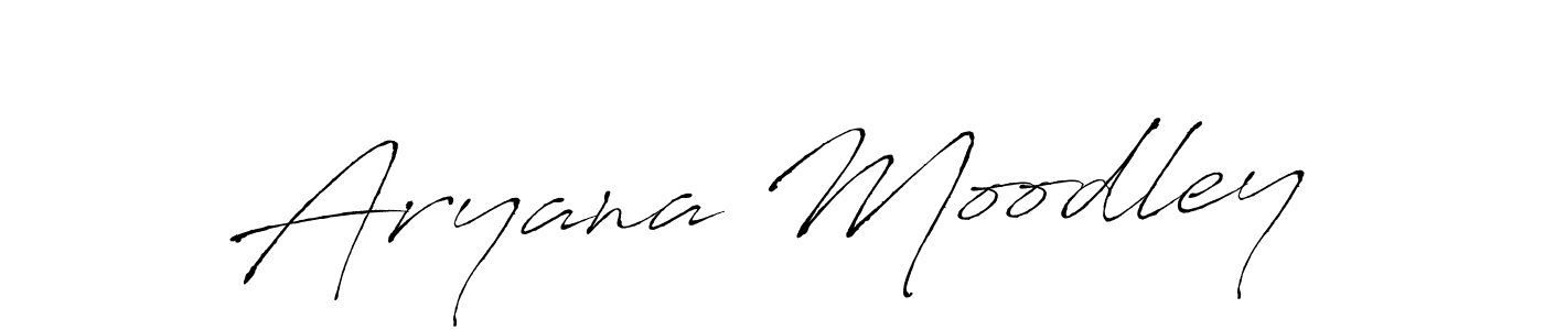 Create a beautiful signature design for name Aryana Moodley. With this signature (Antro_Vectra) fonts, you can make a handwritten signature for free. Aryana Moodley signature style 6 images and pictures png