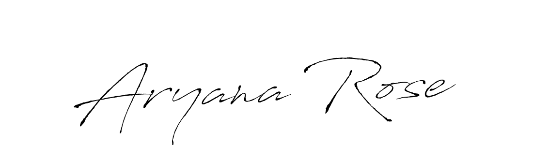 You can use this online signature creator to create a handwritten signature for the name Aryana Rose. This is the best online autograph maker. Aryana Rose signature style 6 images and pictures png