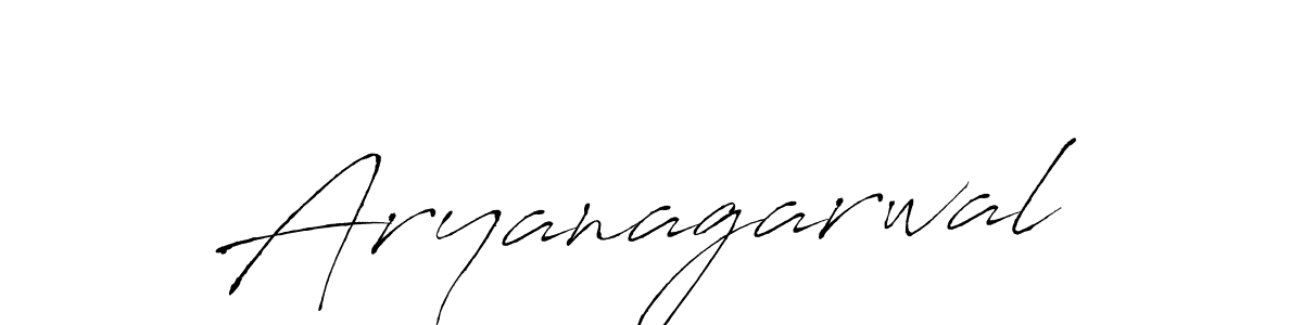 Use a signature maker to create a handwritten signature online. With this signature software, you can design (Antro_Vectra) your own signature for name Aryanagarwal. Aryanagarwal signature style 6 images and pictures png