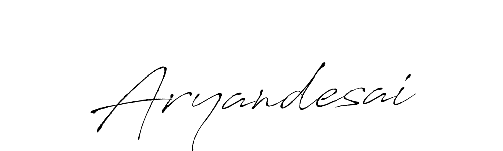 It looks lik you need a new signature style for name Aryandesai. Design unique handwritten (Antro_Vectra) signature with our free signature maker in just a few clicks. Aryandesai signature style 6 images and pictures png