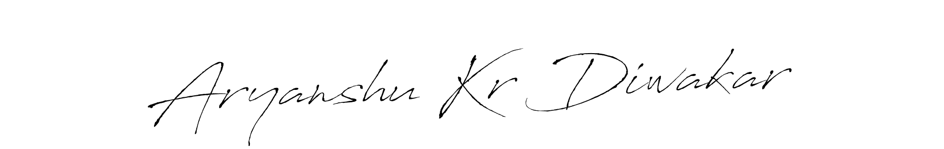 How to make Aryanshu Kr Diwakar signature? Antro_Vectra is a professional autograph style. Create handwritten signature for Aryanshu Kr Diwakar name. Aryanshu Kr Diwakar signature style 6 images and pictures png