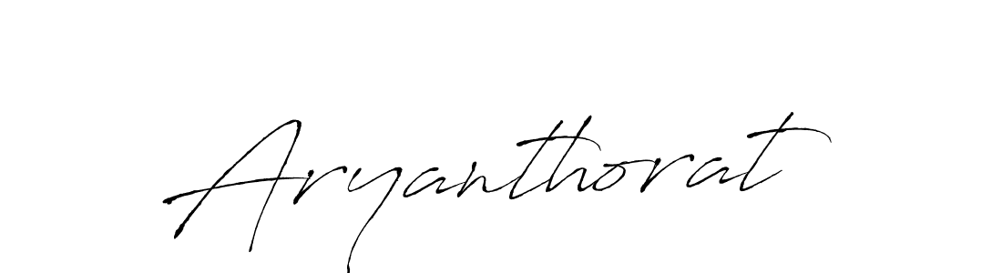 Use a signature maker to create a handwritten signature online. With this signature software, you can design (Antro_Vectra) your own signature for name Aryanthorat. Aryanthorat signature style 6 images and pictures png