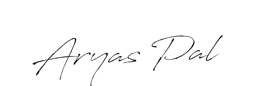Create a beautiful signature design for name Aryas Pal. With this signature (Antro_Vectra) fonts, you can make a handwritten signature for free. Aryas Pal signature style 6 images and pictures png