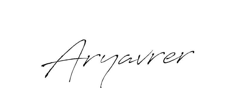 Also we have Aryavrer name is the best signature style. Create professional handwritten signature collection using Antro_Vectra autograph style. Aryavrer signature style 6 images and pictures png