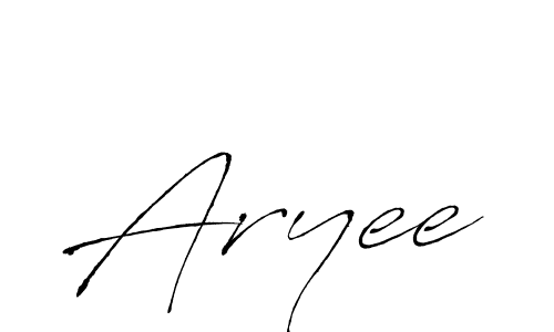 Also we have Aryee name is the best signature style. Create professional handwritten signature collection using Antro_Vectra autograph style. Aryee signature style 6 images and pictures png