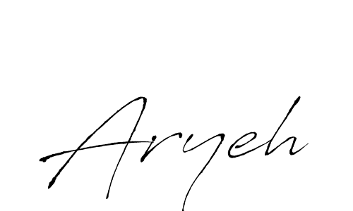 Make a beautiful signature design for name Aryeh. With this signature (Antro_Vectra) style, you can create a handwritten signature for free. Aryeh signature style 6 images and pictures png