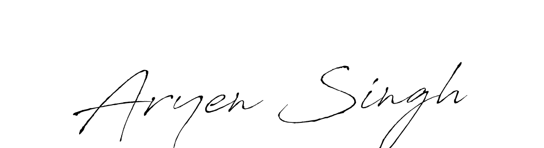 You can use this online signature creator to create a handwritten signature for the name Aryen Singh. This is the best online autograph maker. Aryen Singh signature style 6 images and pictures png