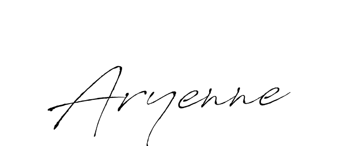 Create a beautiful signature design for name Aryenne. With this signature (Antro_Vectra) fonts, you can make a handwritten signature for free. Aryenne signature style 6 images and pictures png