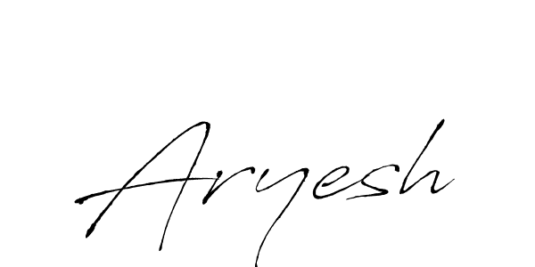 How to make Aryesh signature? Antro_Vectra is a professional autograph style. Create handwritten signature for Aryesh name. Aryesh signature style 6 images and pictures png