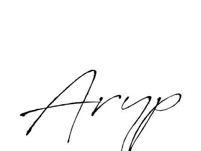 Antro_Vectra is a professional signature style that is perfect for those who want to add a touch of class to their signature. It is also a great choice for those who want to make their signature more unique. Get Aryp name to fancy signature for free. Aryp signature style 6 images and pictures png
