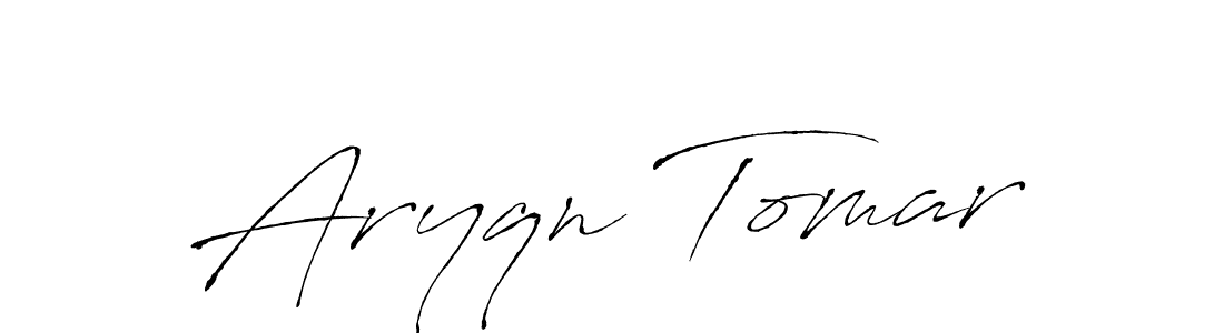 Make a beautiful signature design for name Aryqn Tomar. Use this online signature maker to create a handwritten signature for free. Aryqn Tomar signature style 6 images and pictures png