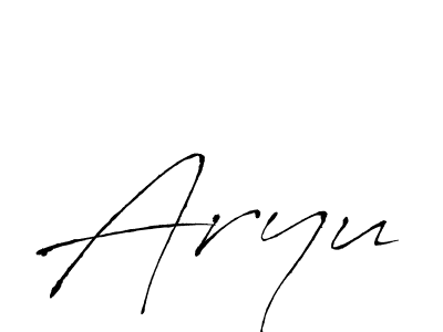 It looks lik you need a new signature style for name Aryu. Design unique handwritten (Antro_Vectra) signature with our free signature maker in just a few clicks. Aryu signature style 6 images and pictures png