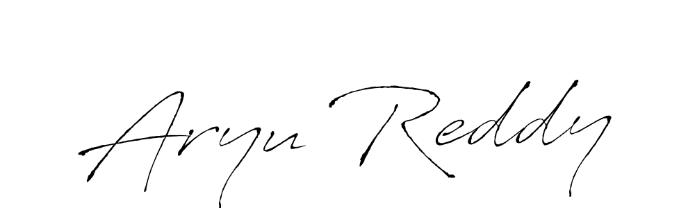 You should practise on your own different ways (Antro_Vectra) to write your name (Aryu Reddy) in signature. don't let someone else do it for you. Aryu Reddy signature style 6 images and pictures png