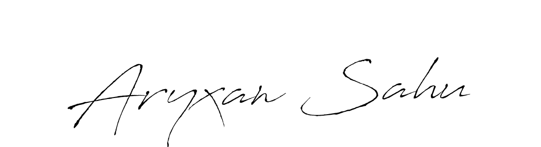 Aryxan Sahu stylish signature style. Best Handwritten Sign (Antro_Vectra) for my name. Handwritten Signature Collection Ideas for my name Aryxan Sahu. Aryxan Sahu signature style 6 images and pictures png