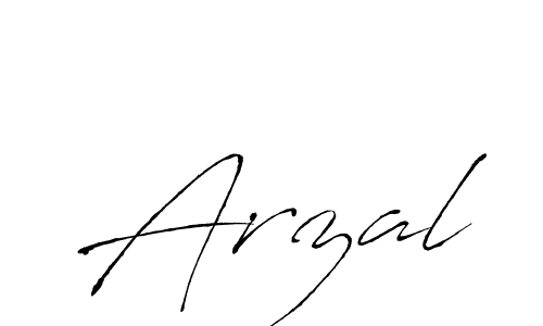 How to make Arzal name signature. Use Antro_Vectra style for creating short signs online. This is the latest handwritten sign. Arzal signature style 6 images and pictures png