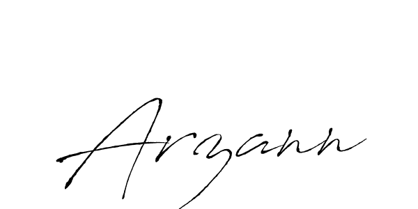 Make a beautiful signature design for name Arzann. With this signature (Antro_Vectra) style, you can create a handwritten signature for free. Arzann signature style 6 images and pictures png