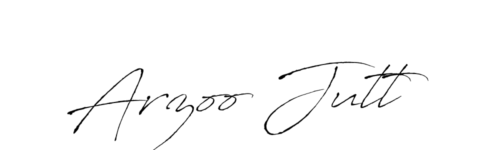 This is the best signature style for the Arzoo Jutt name. Also you like these signature font (Antro_Vectra). Mix name signature. Arzoo Jutt signature style 6 images and pictures png