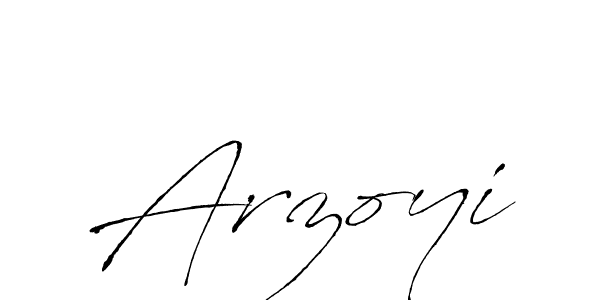 You should practise on your own different ways (Antro_Vectra) to write your name (Arzoyi) in signature. don't let someone else do it for you. Arzoyi signature style 6 images and pictures png