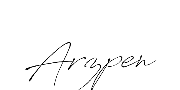 Also You can easily find your signature by using the search form. We will create Arzpen name handwritten signature images for you free of cost using Antro_Vectra sign style. Arzpen signature style 6 images and pictures png
