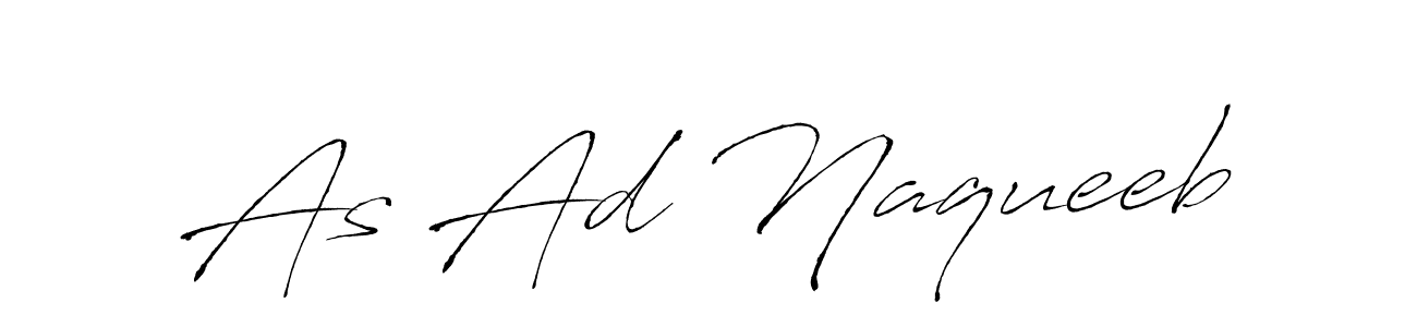 Make a beautiful signature design for name As Ad Naqueeb. Use this online signature maker to create a handwritten signature for free. As Ad Naqueeb signature style 6 images and pictures png