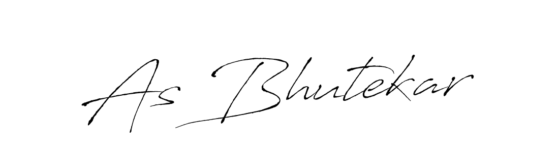 Make a beautiful signature design for name As Bhutekar. Use this online signature maker to create a handwritten signature for free. As Bhutekar signature style 6 images and pictures png