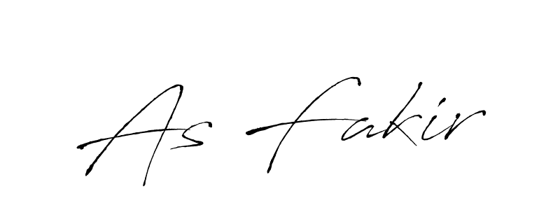 Create a beautiful signature design for name As Fakir. With this signature (Antro_Vectra) fonts, you can make a handwritten signature for free. As Fakir signature style 6 images and pictures png
