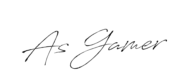 How to make As Gamer signature? Antro_Vectra is a professional autograph style. Create handwritten signature for As Gamer name. As Gamer signature style 6 images and pictures png