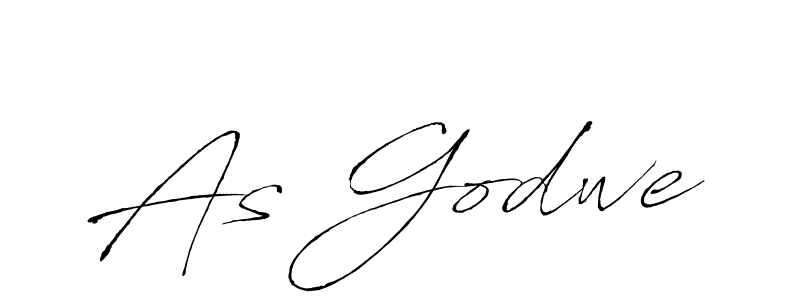 The best way (Antro_Vectra) to make a short signature is to pick only two or three words in your name. The name As Godwe include a total of six letters. For converting this name. As Godwe signature style 6 images and pictures png