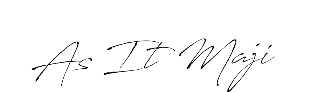 if you are searching for the best signature style for your name As It Maji. so please give up your signature search. here we have designed multiple signature styles  using Antro_Vectra. As It Maji signature style 6 images and pictures png