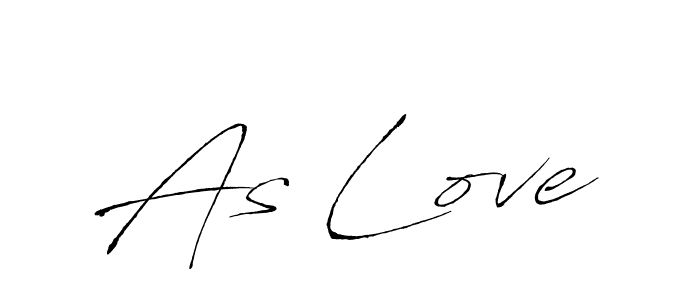 Also You can easily find your signature by using the search form. We will create As Love name handwritten signature images for you free of cost using Antro_Vectra sign style. As Love signature style 6 images and pictures png