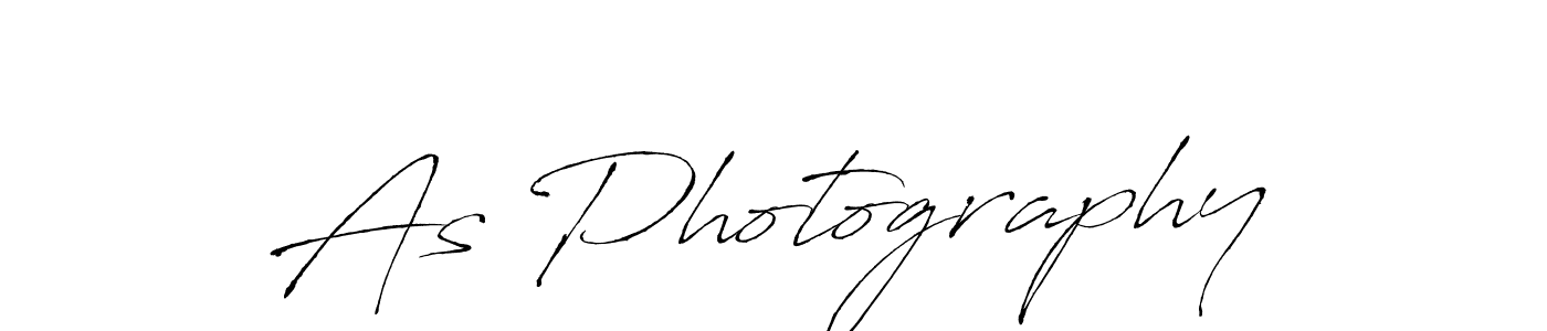 Use a signature maker to create a handwritten signature online. With this signature software, you can design (Antro_Vectra) your own signature for name As Photography. As Photography signature style 6 images and pictures png