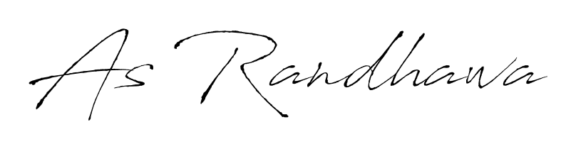 Similarly Antro_Vectra is the best handwritten signature design. Signature creator online. You can use it as an online autograph creator for name As Randhawa. As Randhawa signature style 6 images and pictures png