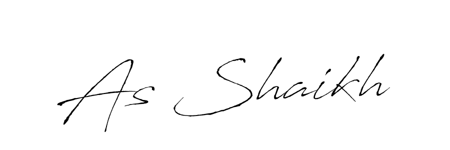 It looks lik you need a new signature style for name As Shaikh. Design unique handwritten (Antro_Vectra) signature with our free signature maker in just a few clicks. As Shaikh signature style 6 images and pictures png