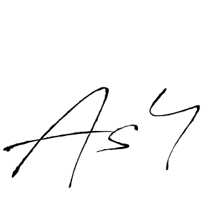 Similarly Antro_Vectra is the best handwritten signature design. Signature creator online .You can use it as an online autograph creator for name As4. As4 signature style 6 images and pictures png