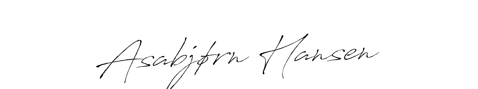 The best way (Antro_Vectra) to make a short signature is to pick only two or three words in your name. The name Asabjørn Hansen include a total of six letters. For converting this name. Asabjørn Hansen signature style 6 images and pictures png