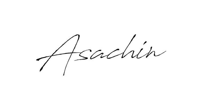 How to make Asachin name signature. Use Antro_Vectra style for creating short signs online. This is the latest handwritten sign. Asachin signature style 6 images and pictures png