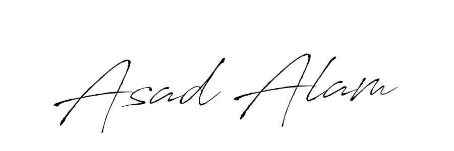 You should practise on your own different ways (Antro_Vectra) to write your name (Asad Alam) in signature. don't let someone else do it for you. Asad Alam signature style 6 images and pictures png