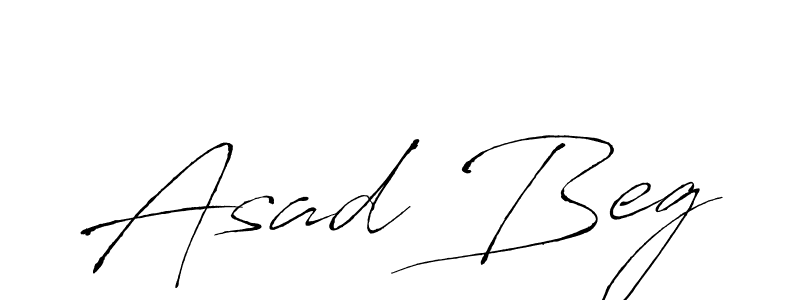 Make a beautiful signature design for name Asad Beg. With this signature (Antro_Vectra) style, you can create a handwritten signature for free. Asad Beg signature style 6 images and pictures png