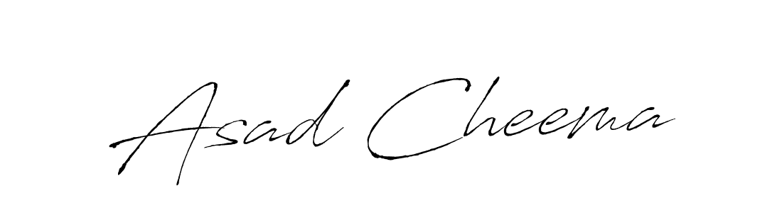 Use a signature maker to create a handwritten signature online. With this signature software, you can design (Antro_Vectra) your own signature for name Asad Cheema. Asad Cheema signature style 6 images and pictures png