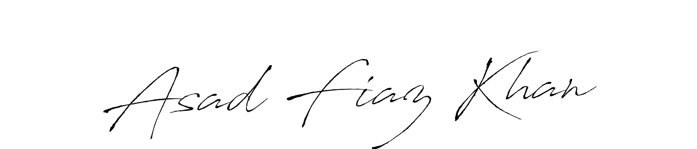 The best way (Antro_Vectra) to make a short signature is to pick only two or three words in your name. The name Asad Fiaz Khan include a total of six letters. For converting this name. Asad Fiaz Khan signature style 6 images and pictures png
