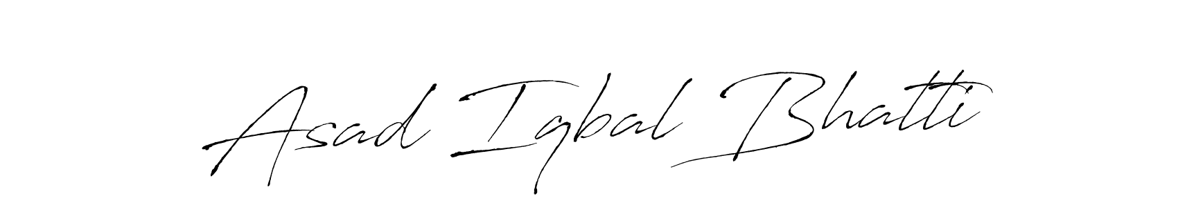 You should practise on your own different ways (Antro_Vectra) to write your name (Asad Iqbal Bhatti) in signature. don't let someone else do it for you. Asad Iqbal Bhatti signature style 6 images and pictures png