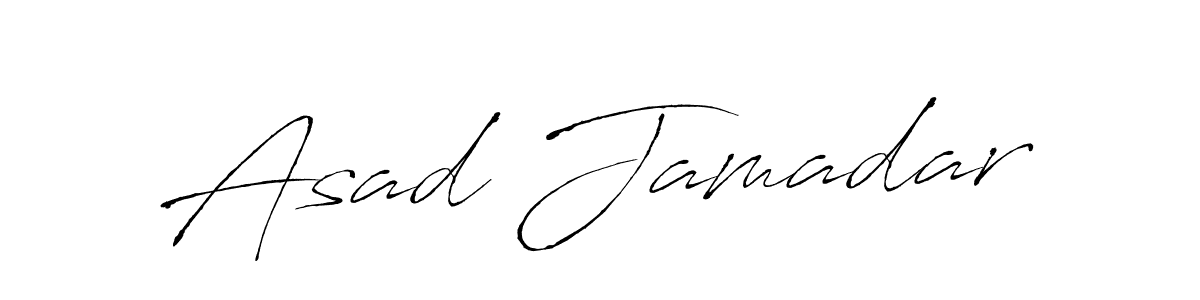 Make a beautiful signature design for name Asad Jamadar. Use this online signature maker to create a handwritten signature for free. Asad Jamadar signature style 6 images and pictures png