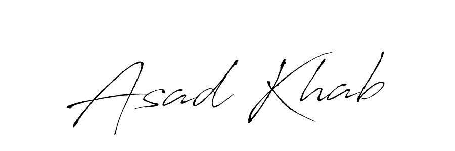 See photos of Asad Khab official signature by Spectra . Check more albums & portfolios. Read reviews & check more about Antro_Vectra font. Asad Khab signature style 6 images and pictures png