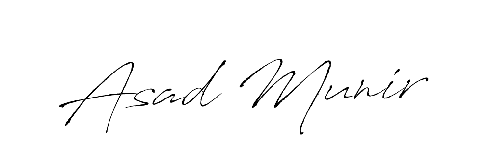 if you are searching for the best signature style for your name Asad Munir. so please give up your signature search. here we have designed multiple signature styles  using Antro_Vectra. Asad Munir signature style 6 images and pictures png