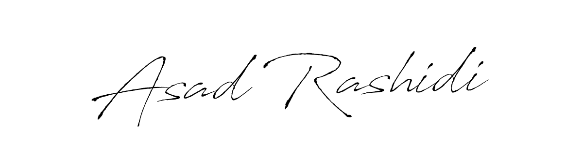 Create a beautiful signature design for name Asad Rashidi. With this signature (Antro_Vectra) fonts, you can make a handwritten signature for free. Asad Rashidi signature style 6 images and pictures png